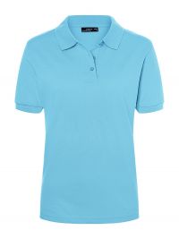Polohemd Damen in Hellblau